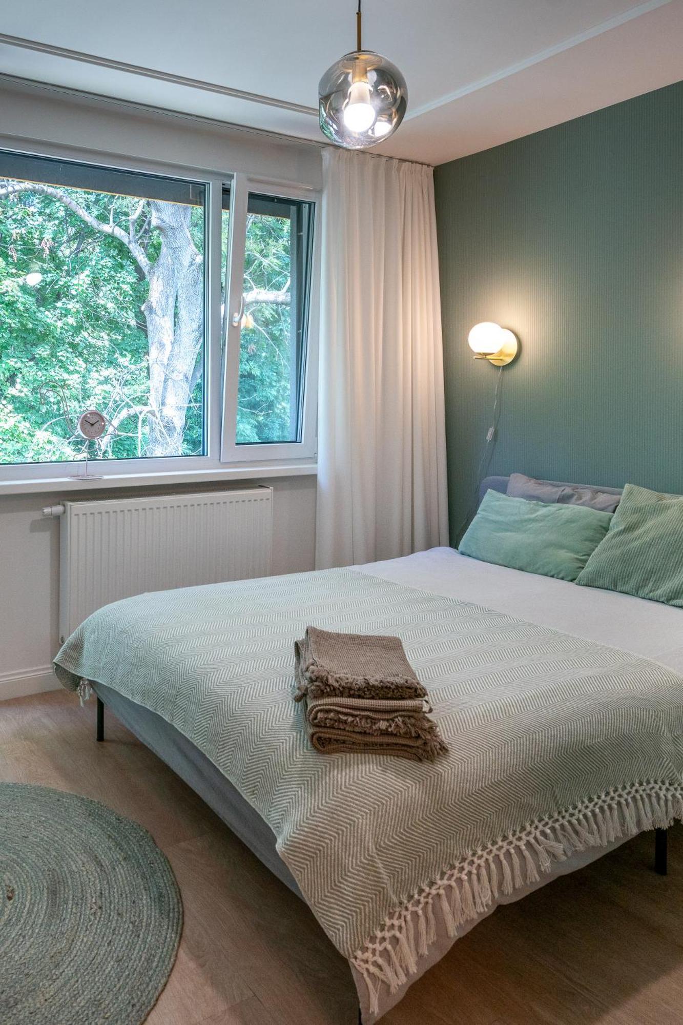 Apartament Fala Metro Sgh Klub Stodola Parking Parkview Fast Wifi Varšava Exteriér fotografie
