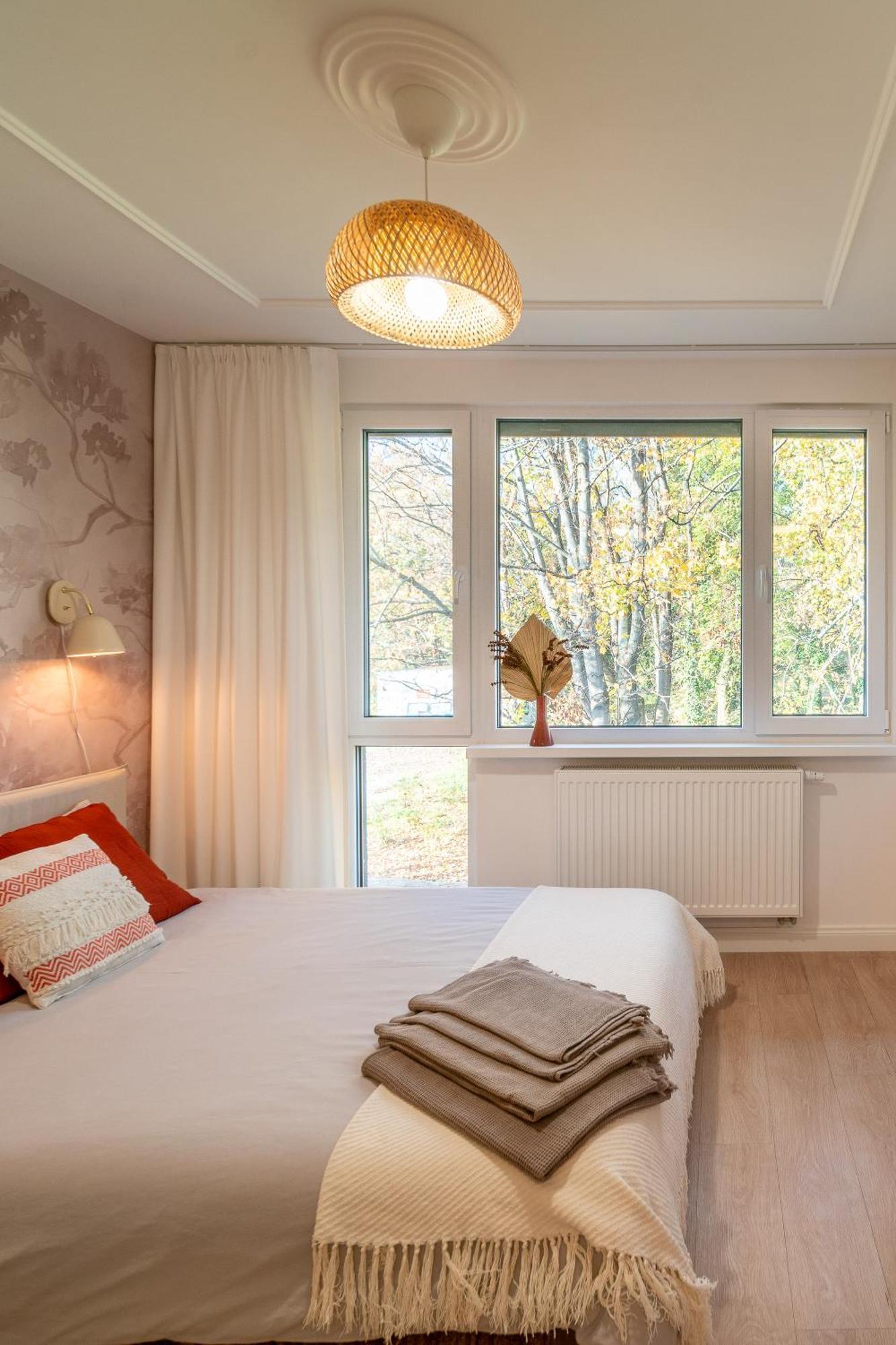 Apartament Fala Metro Sgh Klub Stodola Parking Parkview Fast Wifi Varšava Exteriér fotografie